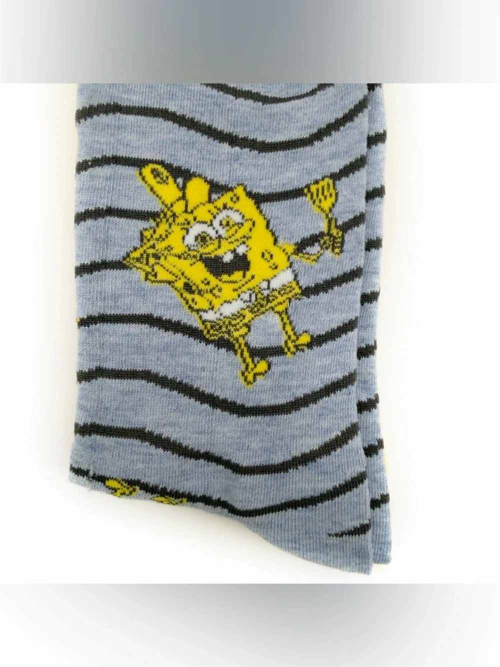 SpongeBob Krusty Krab Crew Socks Mens Womens Nickelodeon Y2K 2 Pack
